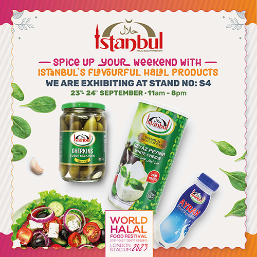 Masca Holding will be exhibiting with its star brand “Istanbul Halal Quality Products” at the World Halal Food Festival 2023